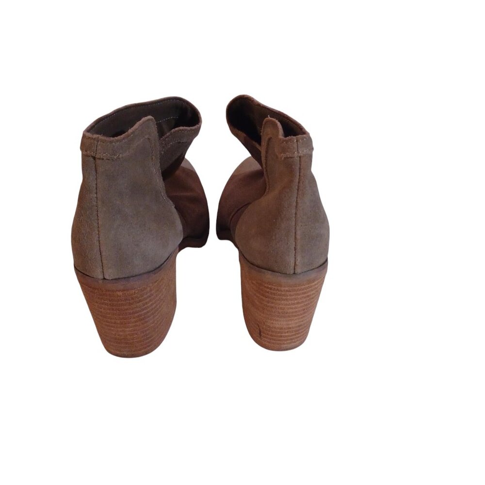 Urban Outfitters Maude Block Heel Suede Ankle Booties - Picture 3 of 6
